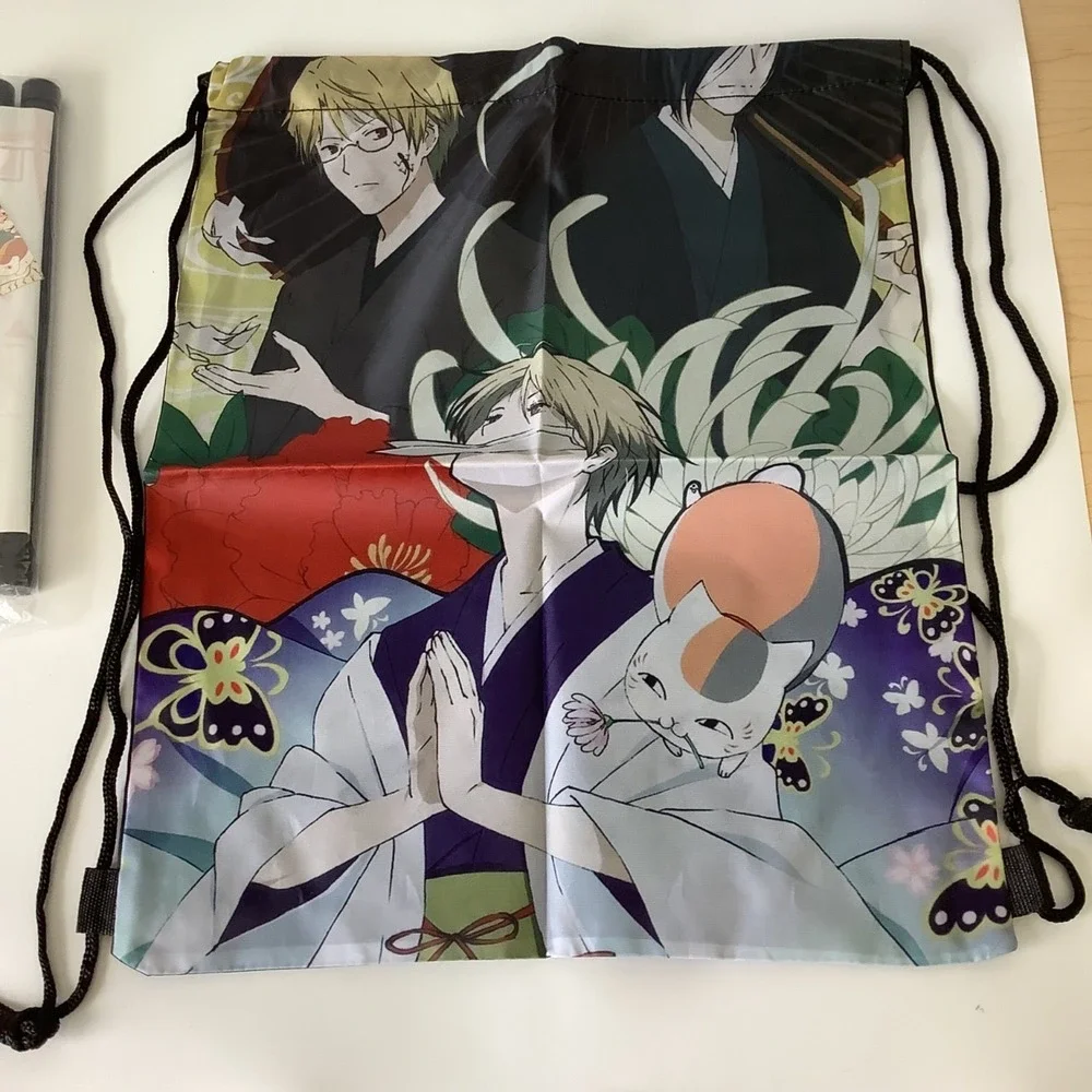 Natsume Yuujinchou Book of Friends Mixed Merch‎ Lot Bag, Scroll, Pillowcase